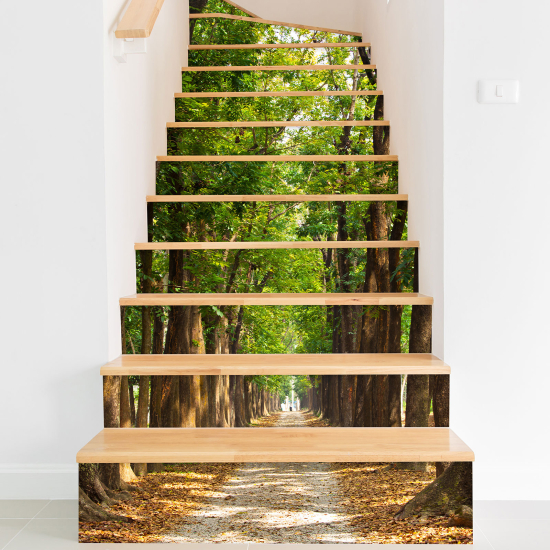 Vinilo Adhesivo para escaleras - Bosque