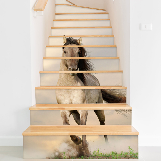 Vinilo Adhesivo para escaleras - Caballo
