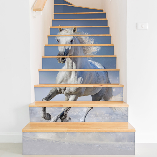 Vinilo Adhesivo para escaleras - Caballo