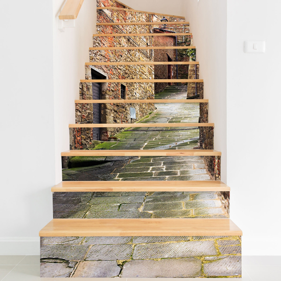 Vinilo Adhesivo para escaleras - Callejón