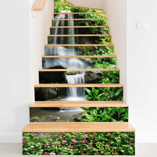 Vinilo Adhesivo para escaleras - Cascada