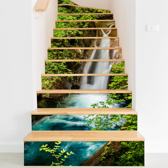 Vinilo Adhesivo para escaleras - Cascada