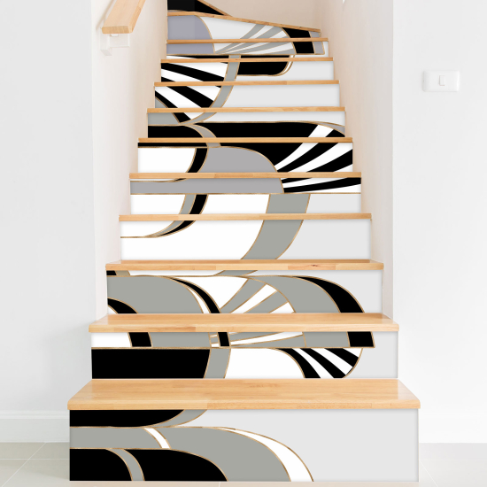 Vinilo Adhesivo para escaleras - Diseño de Arcos