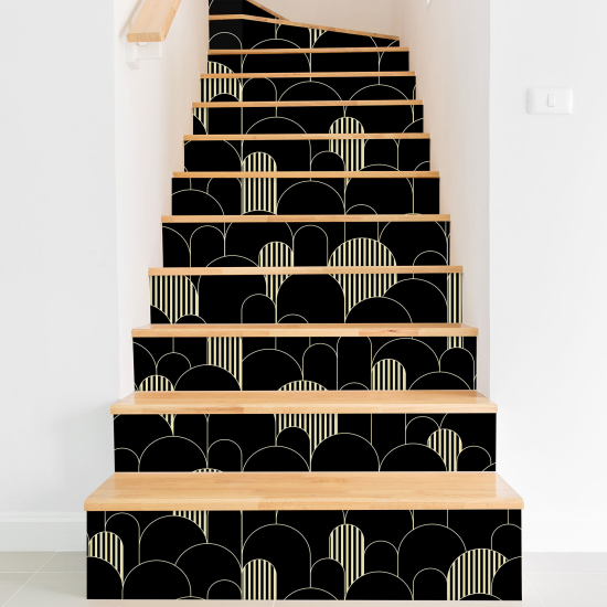 Vinilo Adhesivo para escaleras - Diseño de Arcos
