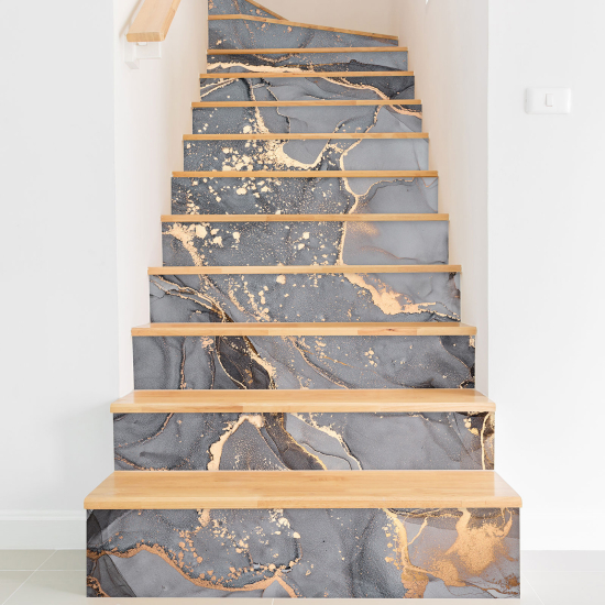 Vinilo Adhesivo para escaleras - Efecto Marmoleado