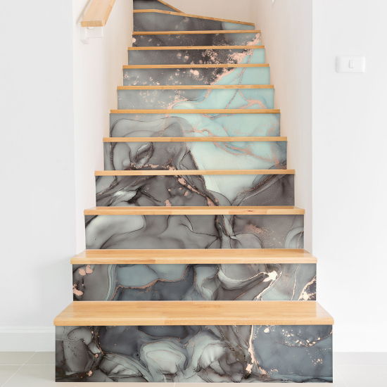 Vinilo Adhesivo para escaleras - Efecto Marmoleado