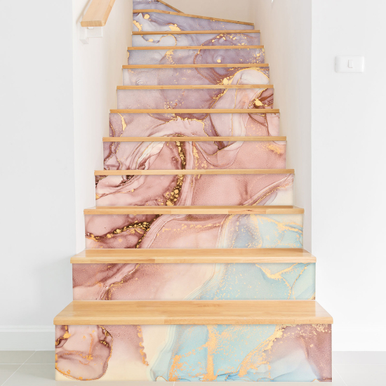 Vinilo Adhesivo para escaleras - Efecto Marmoleado