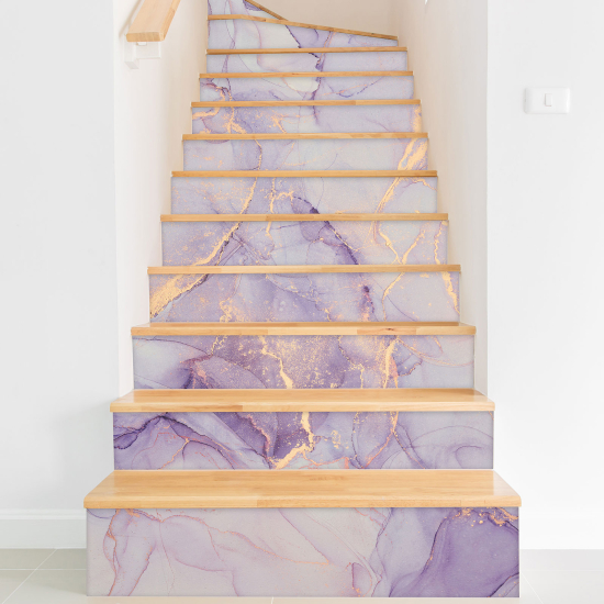 Vinilo Adhesivo para escaleras - Efecto Marmoleado