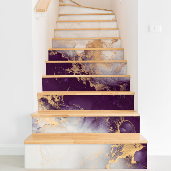 Vinilo Adhesivo para escaleras - Efecto Marmoleado