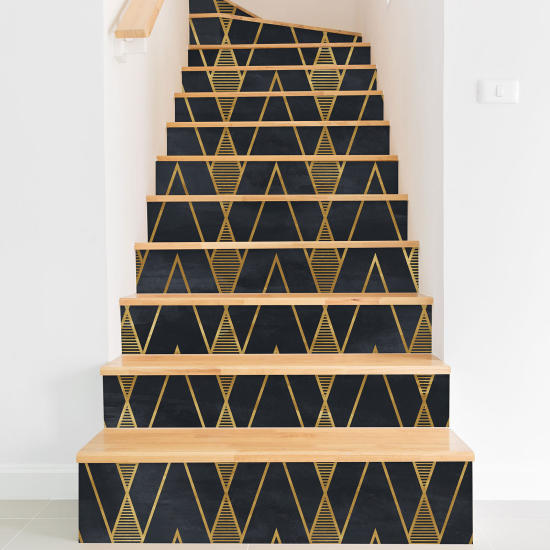 Vinilo Adhesivo para escaleras - Motivo Geométrico