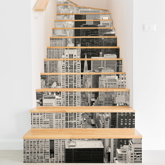 Vinilo Adhesivo para escaleras - Nueva York