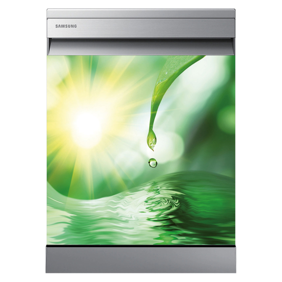 Vinilo Adhesivo para lavavajillas - Agua