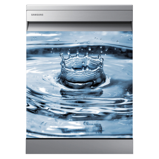 Vinilo Adhesivo para lavavajillas - Agua