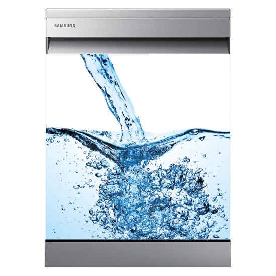 Vinilo Adhesivo para lavavajillas - Agua