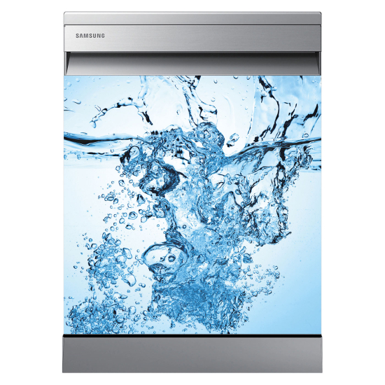 Vinilo Adhesivo para lavavajillas - Agua