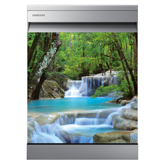 Vinilo Adhesivo para lavavajillas - Cascada
