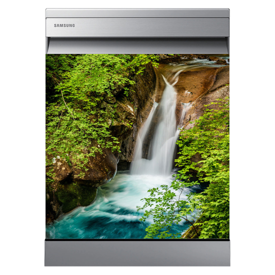 Vinilo Adhesivo para lavavajillas - Cascada