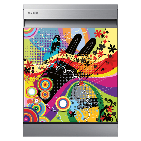 Vinilo Adhesivo para lavavajillas - Diseño