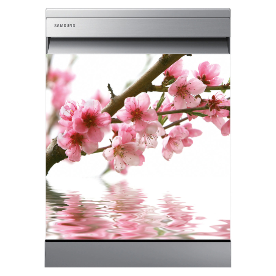 Vinilo Adhesivo para lavavajillas - Flores