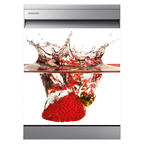 Vinilo Adhesivo para lavavajillas - Fresa
