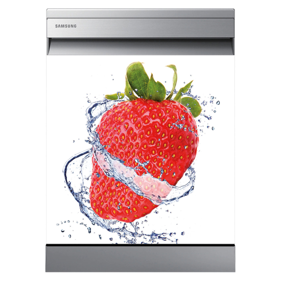 Vinilo Adhesivo para lavavajillas - Fresa