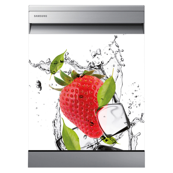 Vinilo Adhesivo para lavavajillas - Fresa