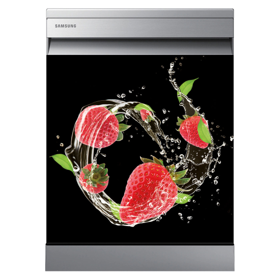 Vinilo Adhesivo para lavavajillas - Fresas