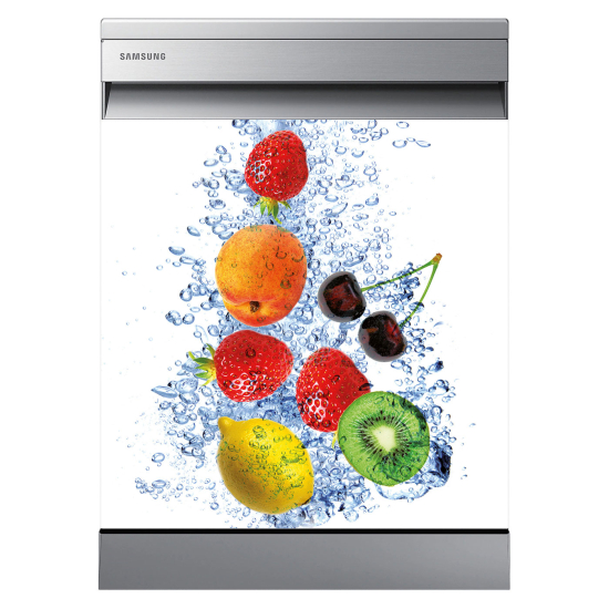 Vinilo Adhesivo para lavavajillas - Frutas