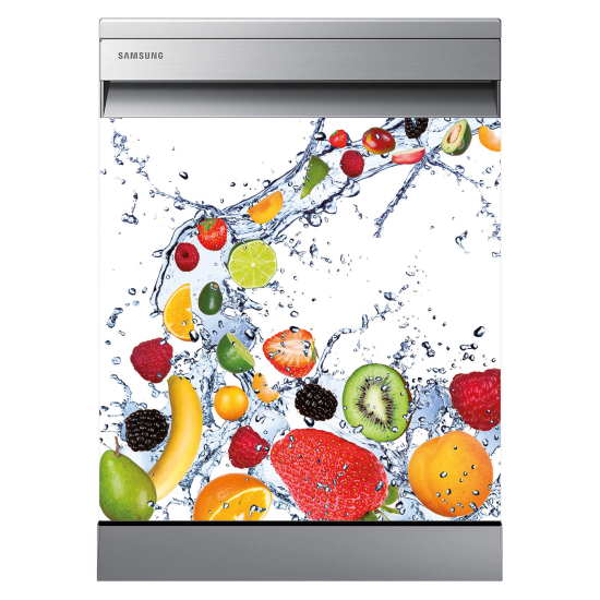 Vinilo Adhesivo para lavavajillas - Frutas