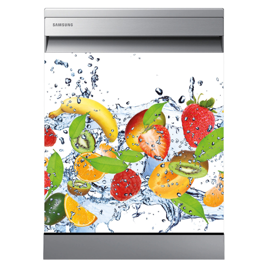 Vinilo Adhesivo para lavavajillas - Frutas