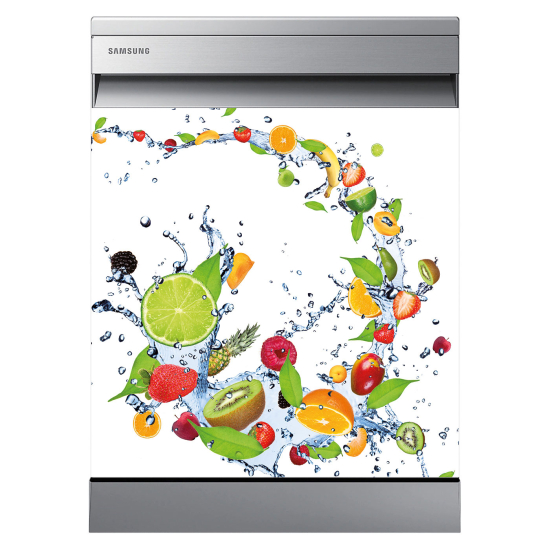 Vinilo Adhesivo para lavavajillas - Frutas