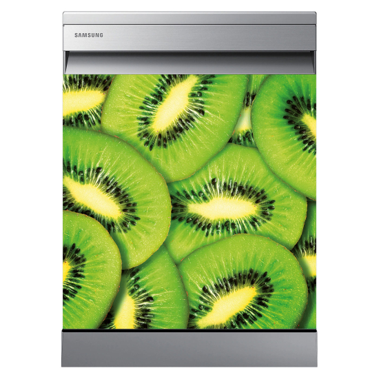 Vinilo Adhesivo para lavavajillas - Kiwis