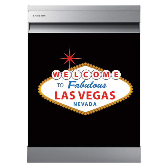 Vinilo Adhesivo para lavavajillas - Las Vegas