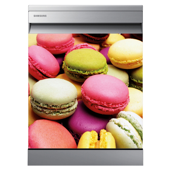 Vinilo Adhesivo para lavavajillas - Macarons