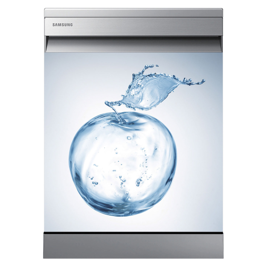 Vinilo Adhesivo para lavavajillas - Manzana