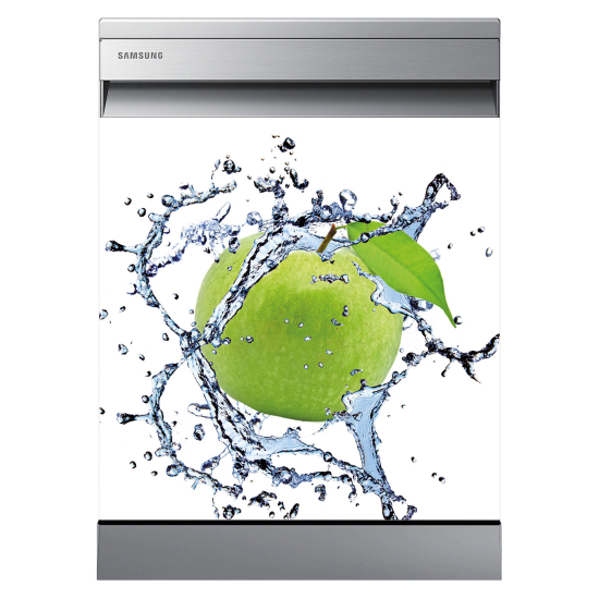 Vinilo Adhesivo para lavavajillas - Manzana