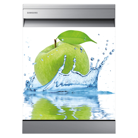 Vinilo Adhesivo para lavavajillas - Manzana