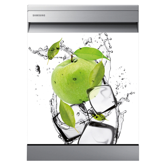Vinilo Adhesivo para lavavajillas - Manzana
