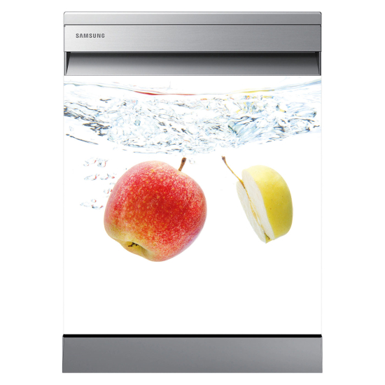 Vinilo Adhesivo para lavavajillas - Manzanas