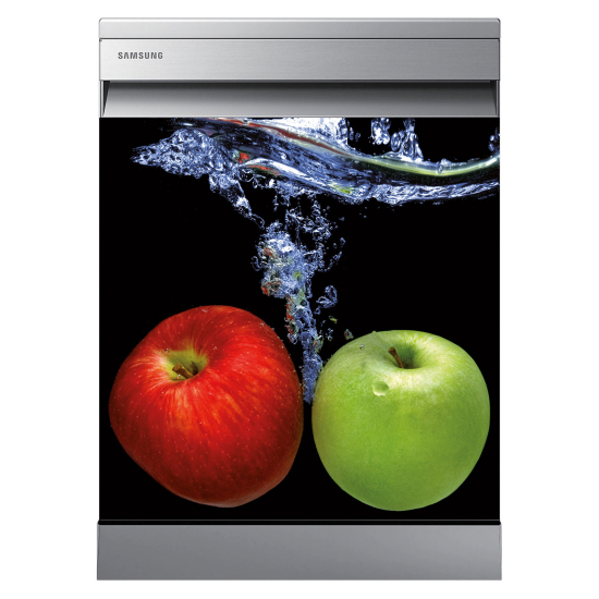 Vinilo Adhesivo para lavavajillas - Manzanas