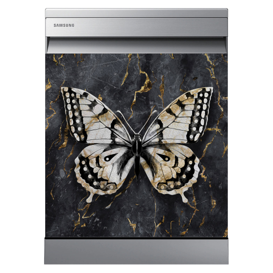 Vinilo Adhesivo para lavavajillas - Mariposa