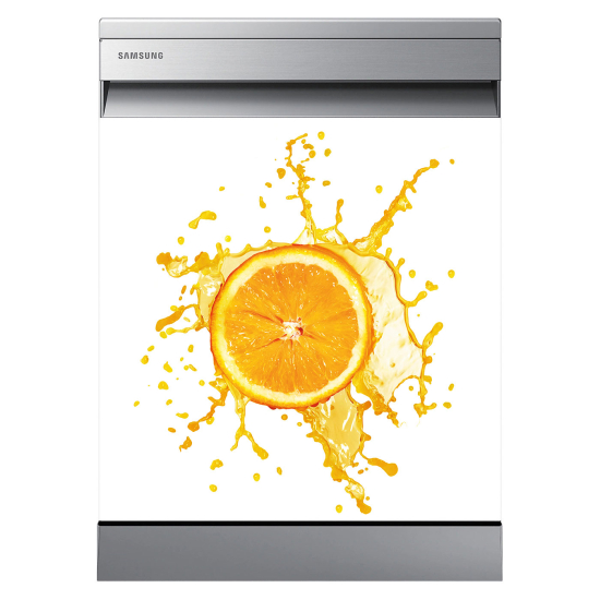 Vinilo Adhesivo para lavavajillas - Naranja