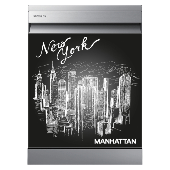 Vinilo Adhesivo para lavavajillas - Nueva York