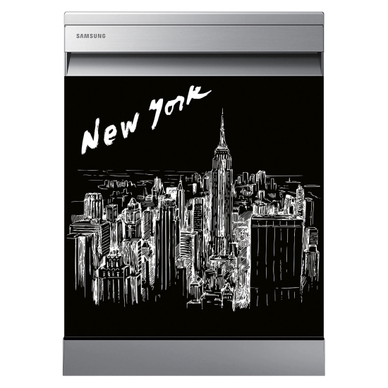 Vinilo Adhesivo para lavavajillas - Nueva York