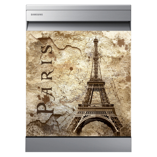 Vinilo Adhesivo para lavavajillas - París