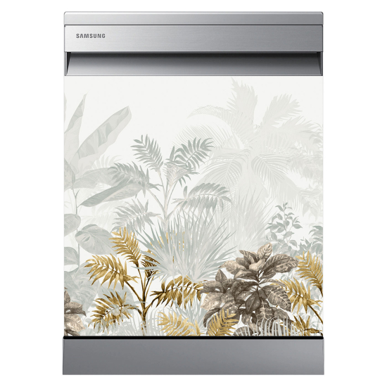 Vinilo Adhesivo para lavavajillas - Selva tropical