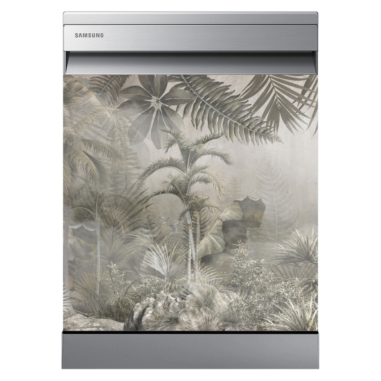 Vinilo Adhesivo para lavavajillas - Selva tropical