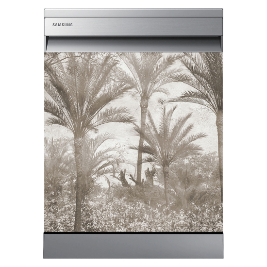 Vinilo Adhesivo para lavavajillas - Selva tropical