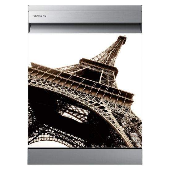 Vinilo Adhesivo para lavavajillas - Torre Eiffel
