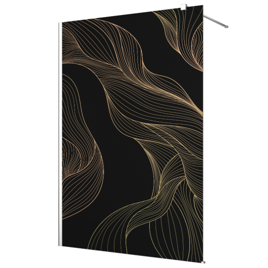 Vinilo Adhesivo para mampara de ducha esmerilado - Diseño